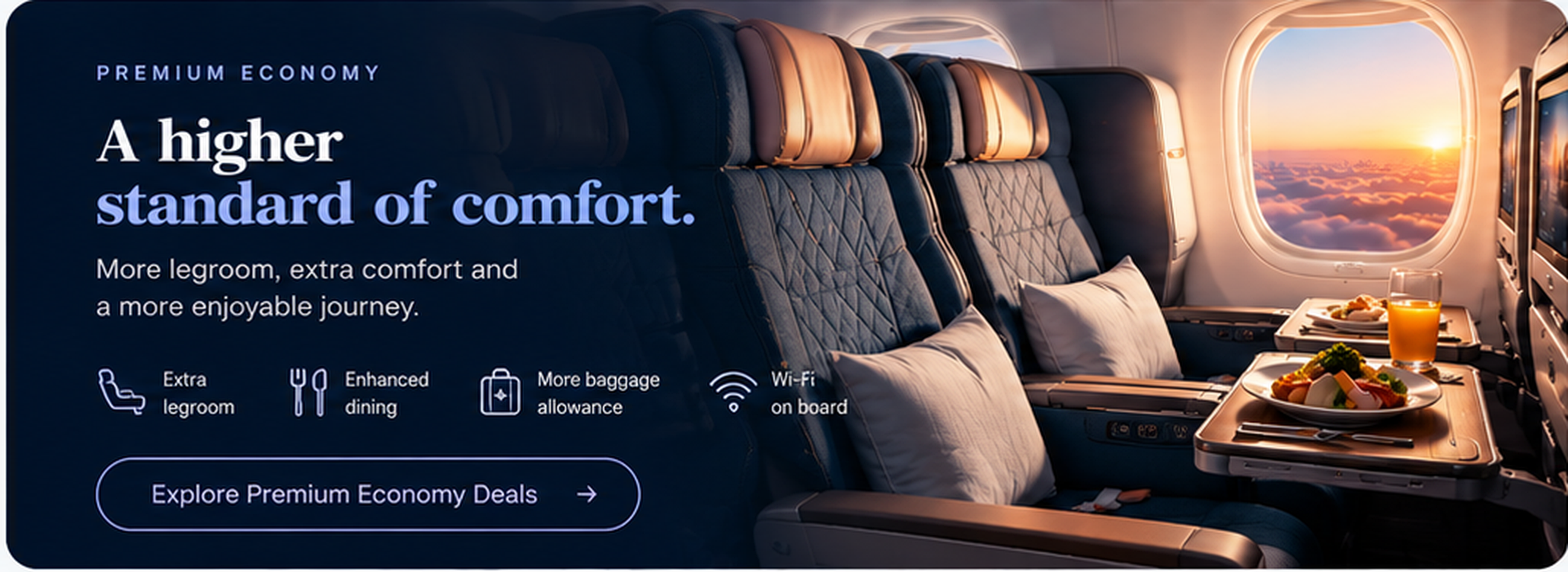 Premium Economy cabin experience